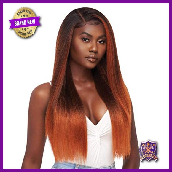Synthetic Lace Front Wig 13x6 Faux Scalp Heat Friendly Adjustable